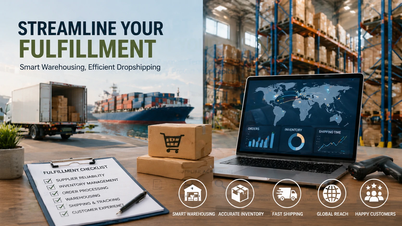 Stroomlijn uw uitvoering: een checklist voor opslag en dropshipping in China