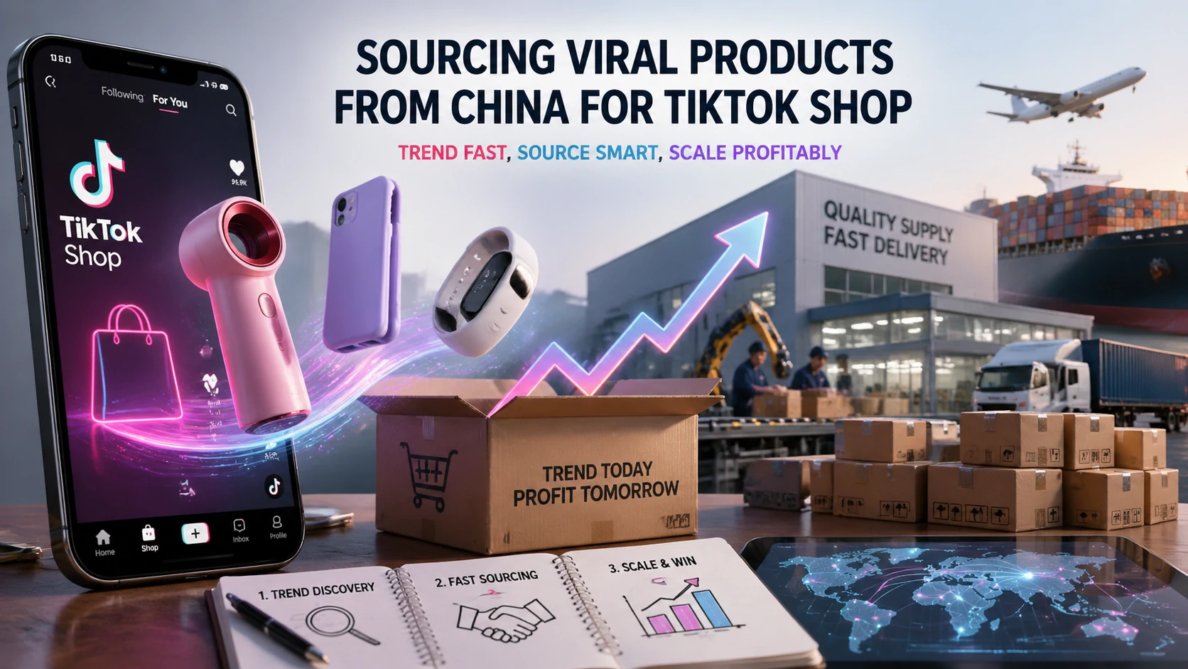 De ultieme gids voor 2026 voor het verkrijgen van virale producten voor TikTok Shop uit China