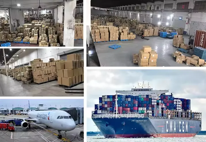 Logistiek en verzendopties na het inkoop van kleding uit China